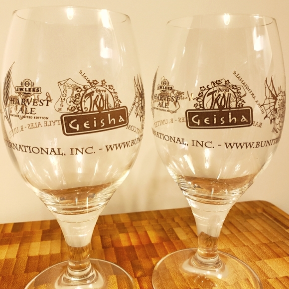 Belgian Ale Collector Chalice {B. United International} x2 - Picture 3 of 8